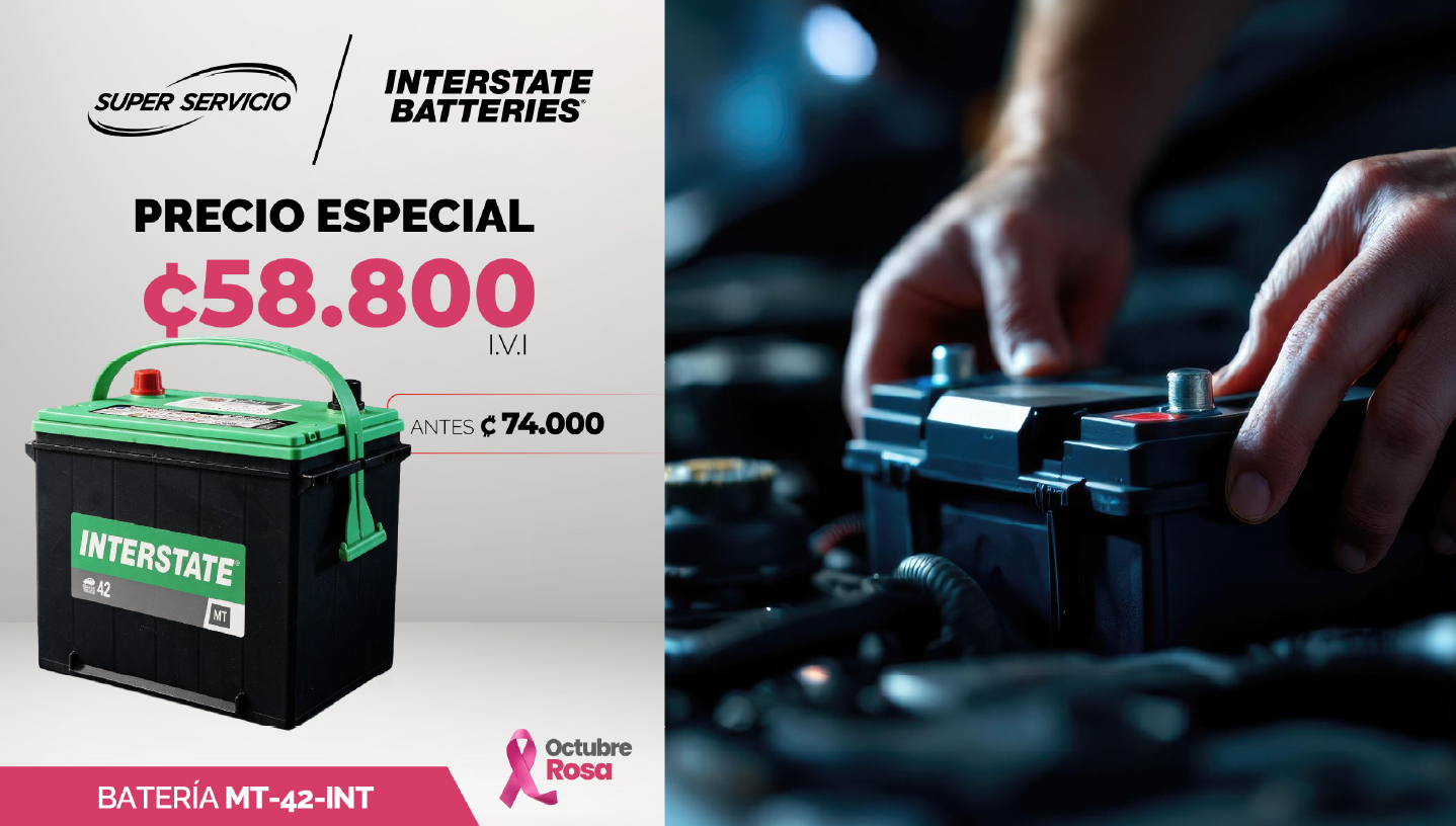 Precio especial en Baterías Interstate  imagen